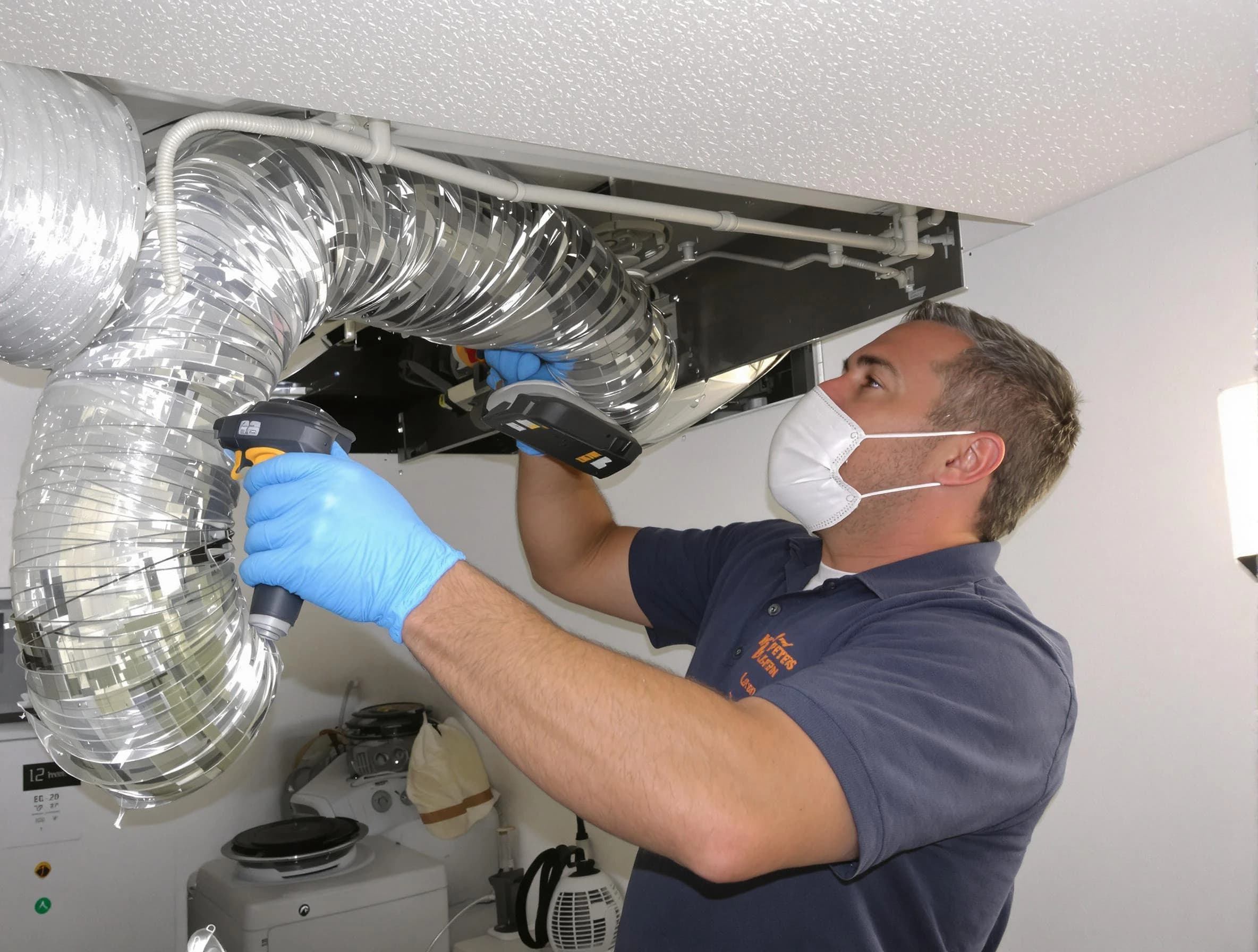Wakefield Dryer Vent Cleaning professional performing thorough residential dryer vent cleaning in Wakefield