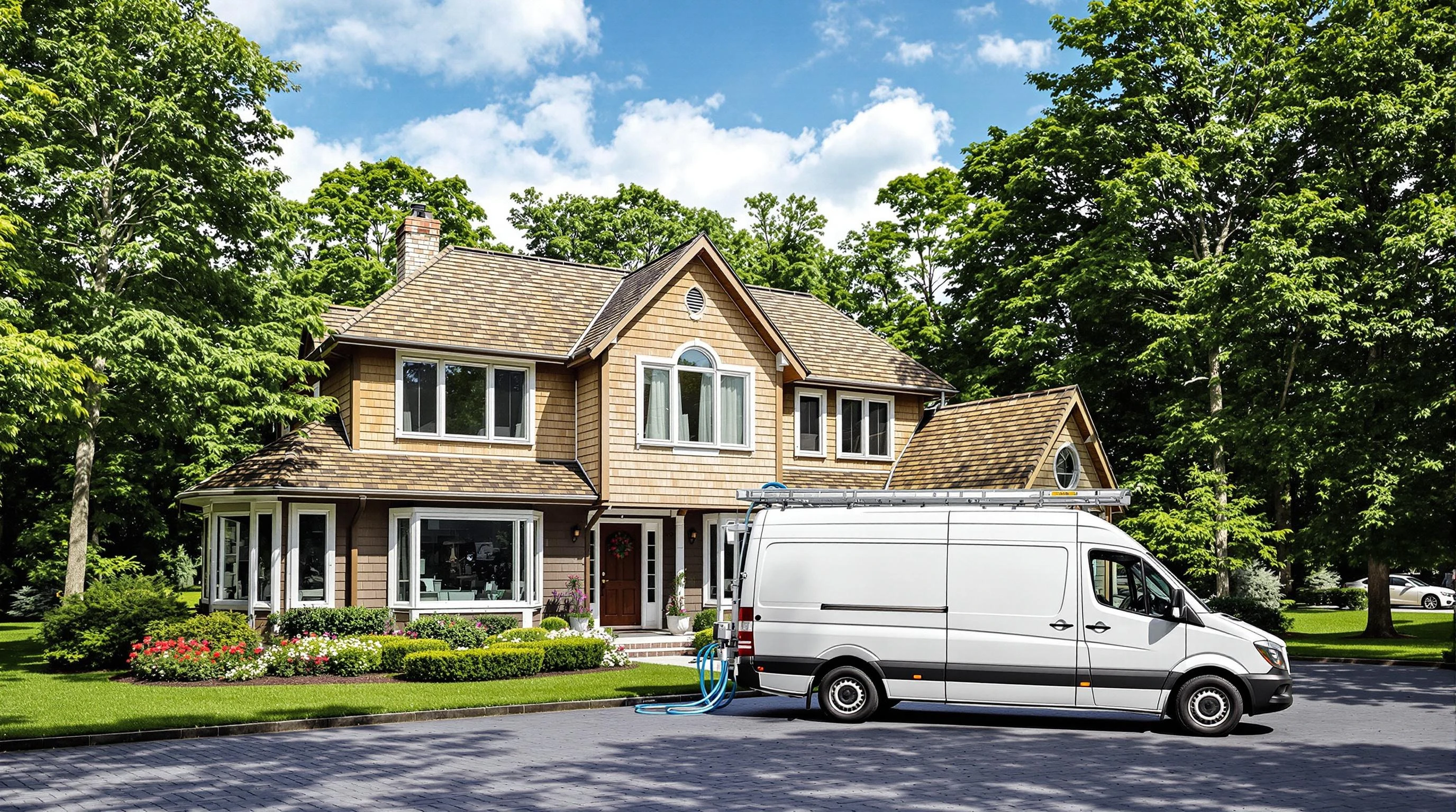 Wakefield Dryer Vent Cleaning dryer vent cleaning crew working in Peabody, MA