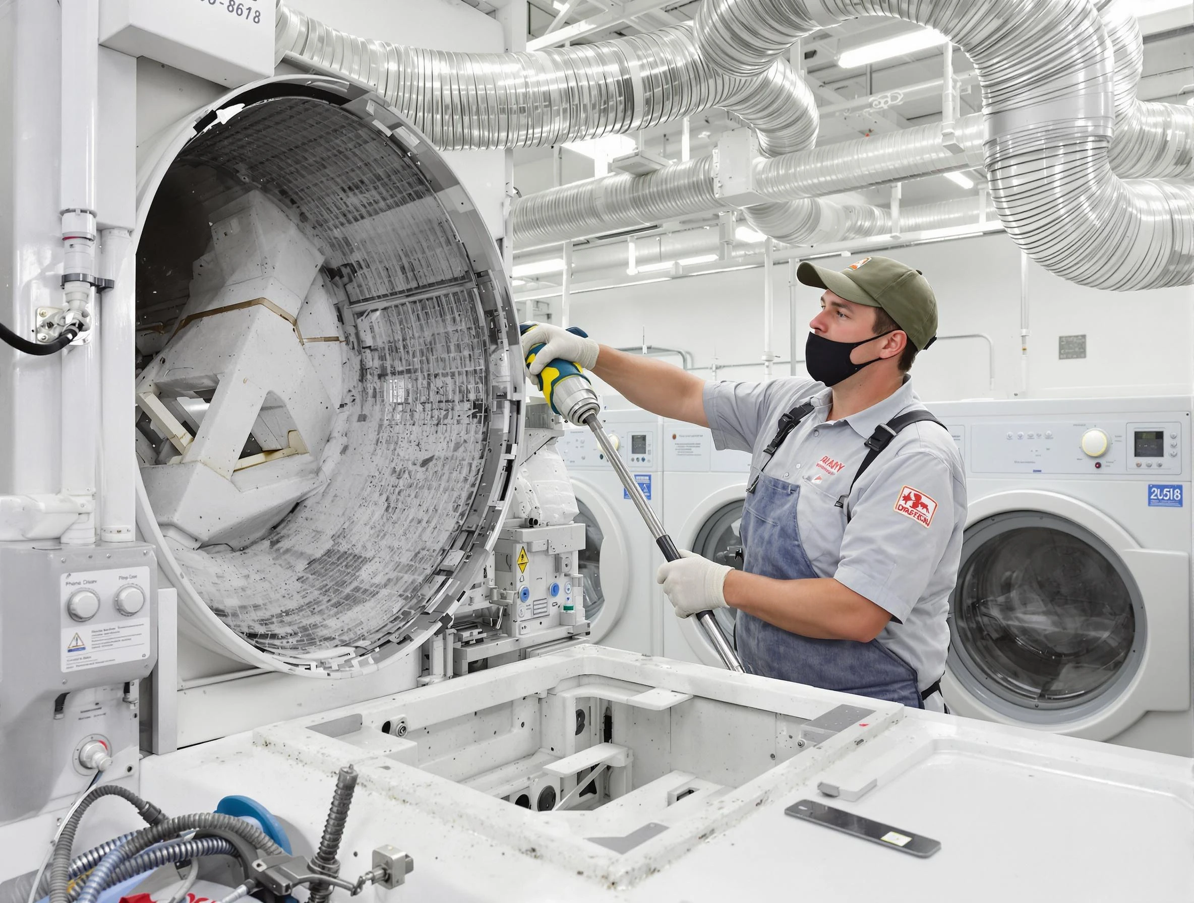 Commercial Dryer Vent Cleaning in Wakefield