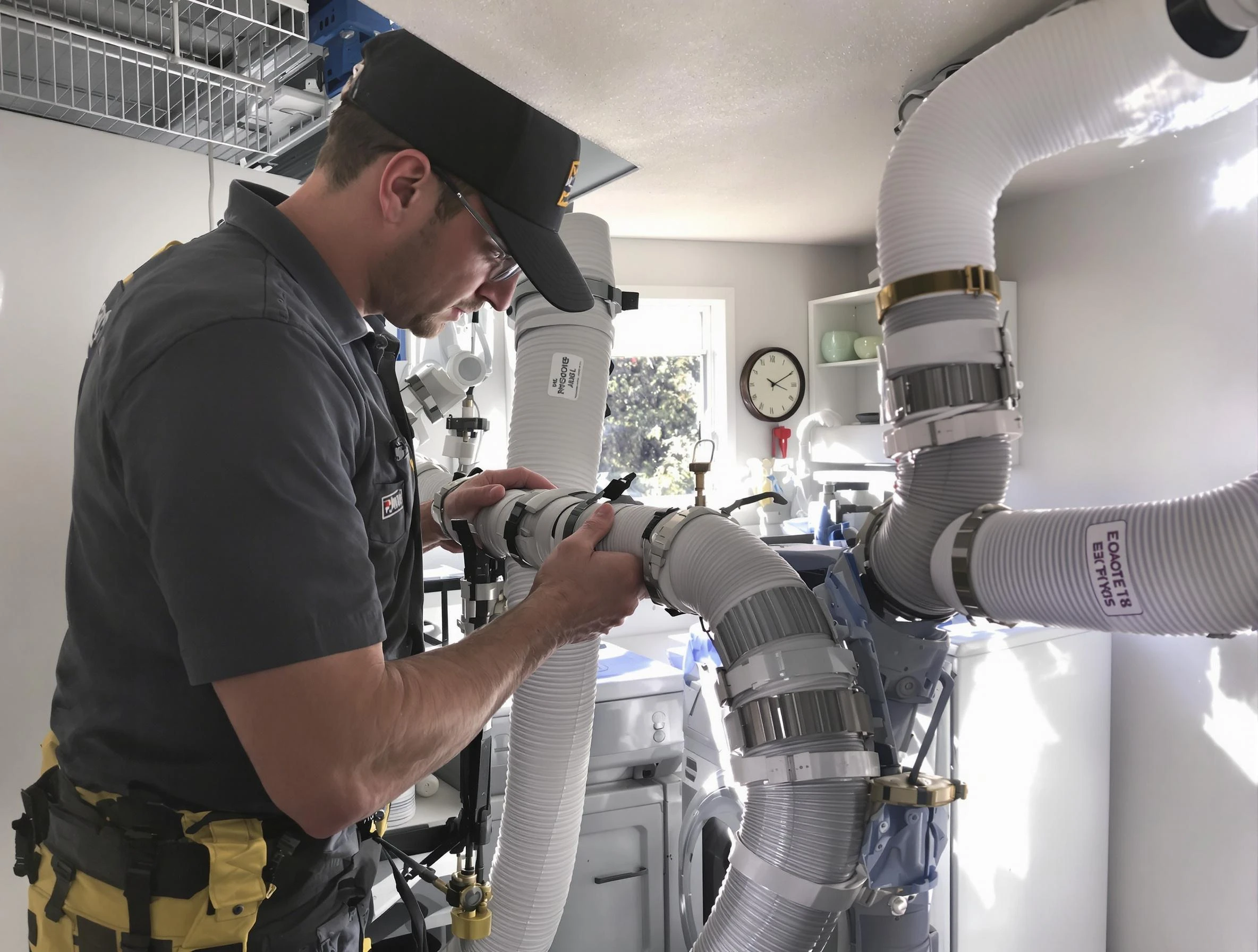 Dryer Vent Hose Installation in Wakefield