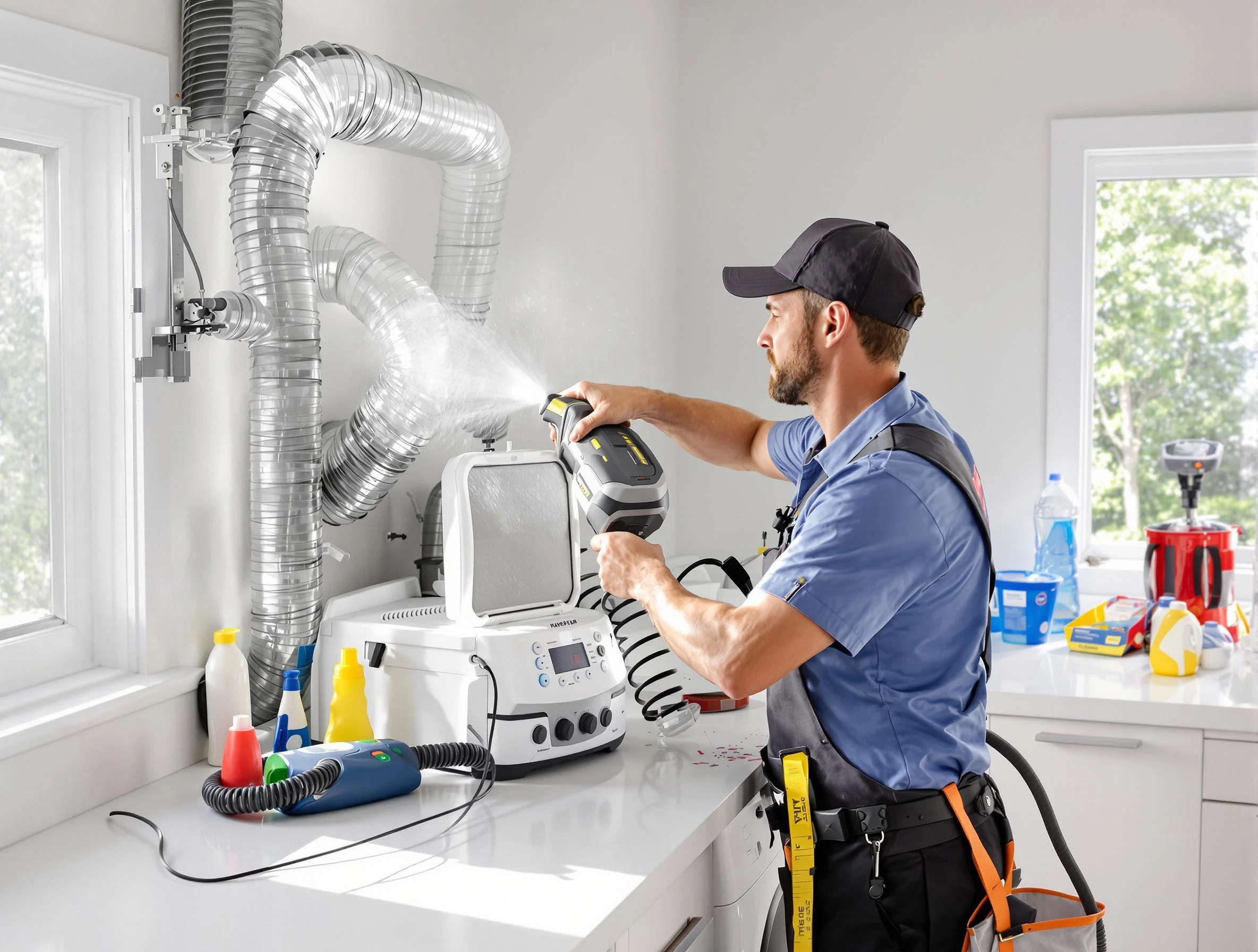 Residential Dryer Vent Cleaning in Wakefield