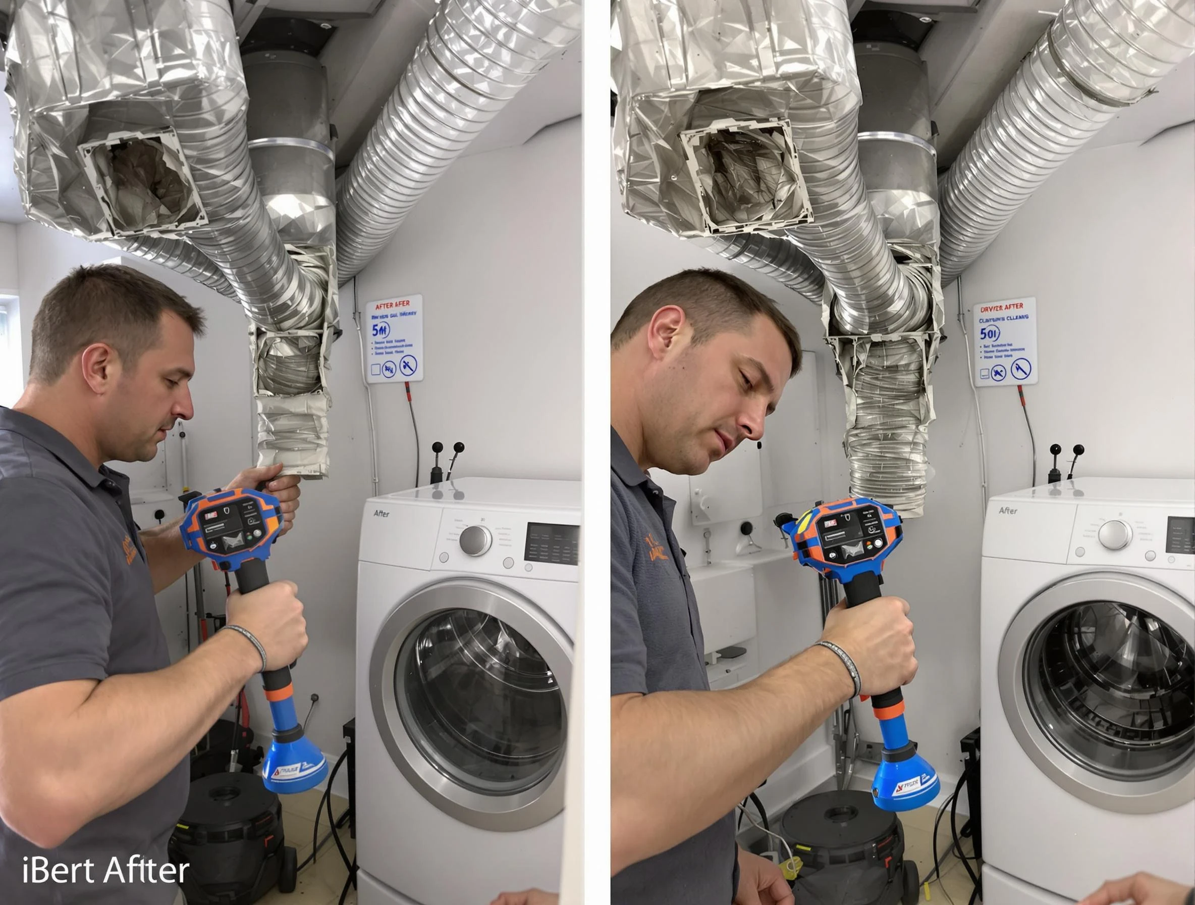Professional clogged vent cleaning by Wakefield Dryer Vent Cleaning in Wakefield