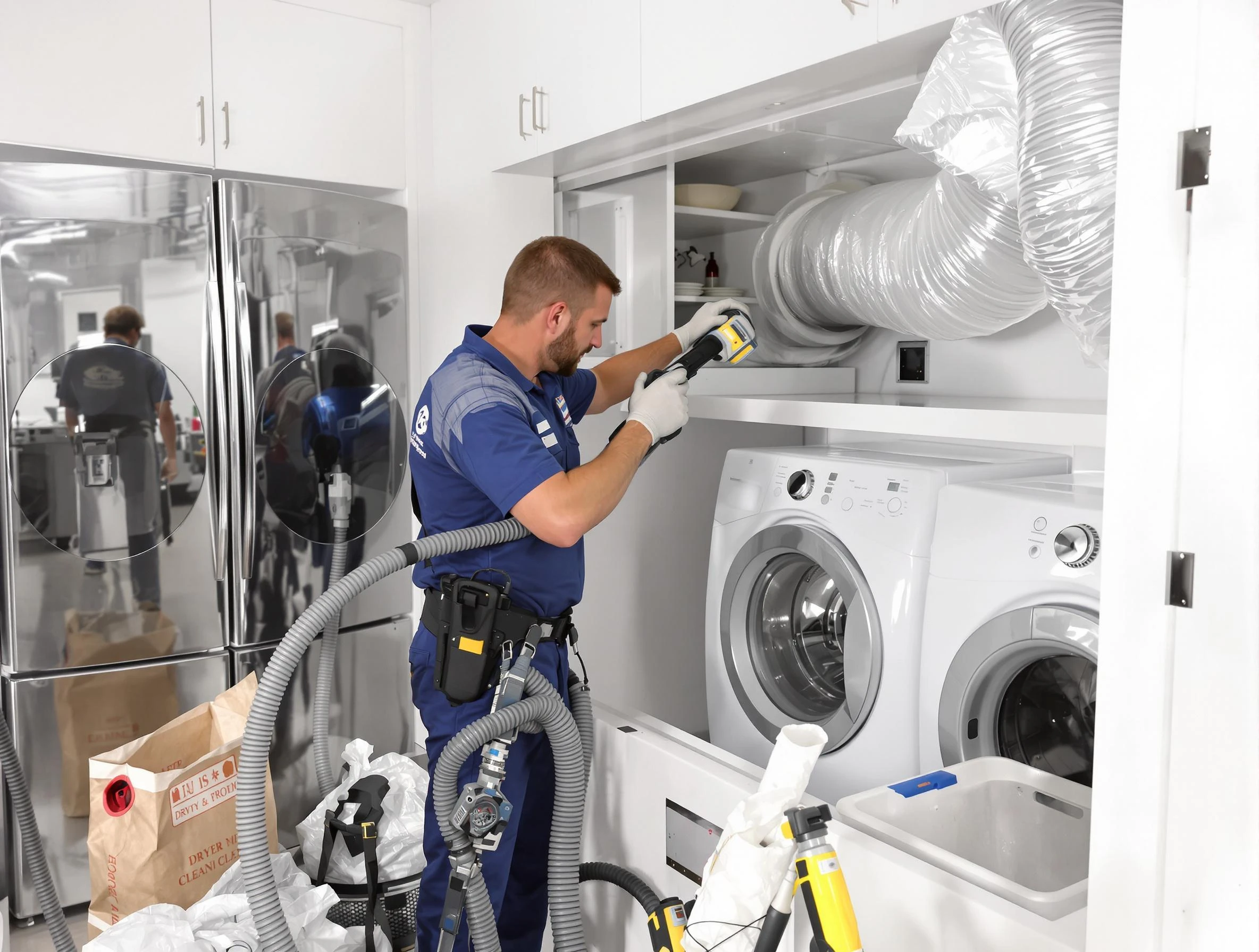 Professional duct cleaning by Wakefield Dryer Vent Cleaning in Wakefield
