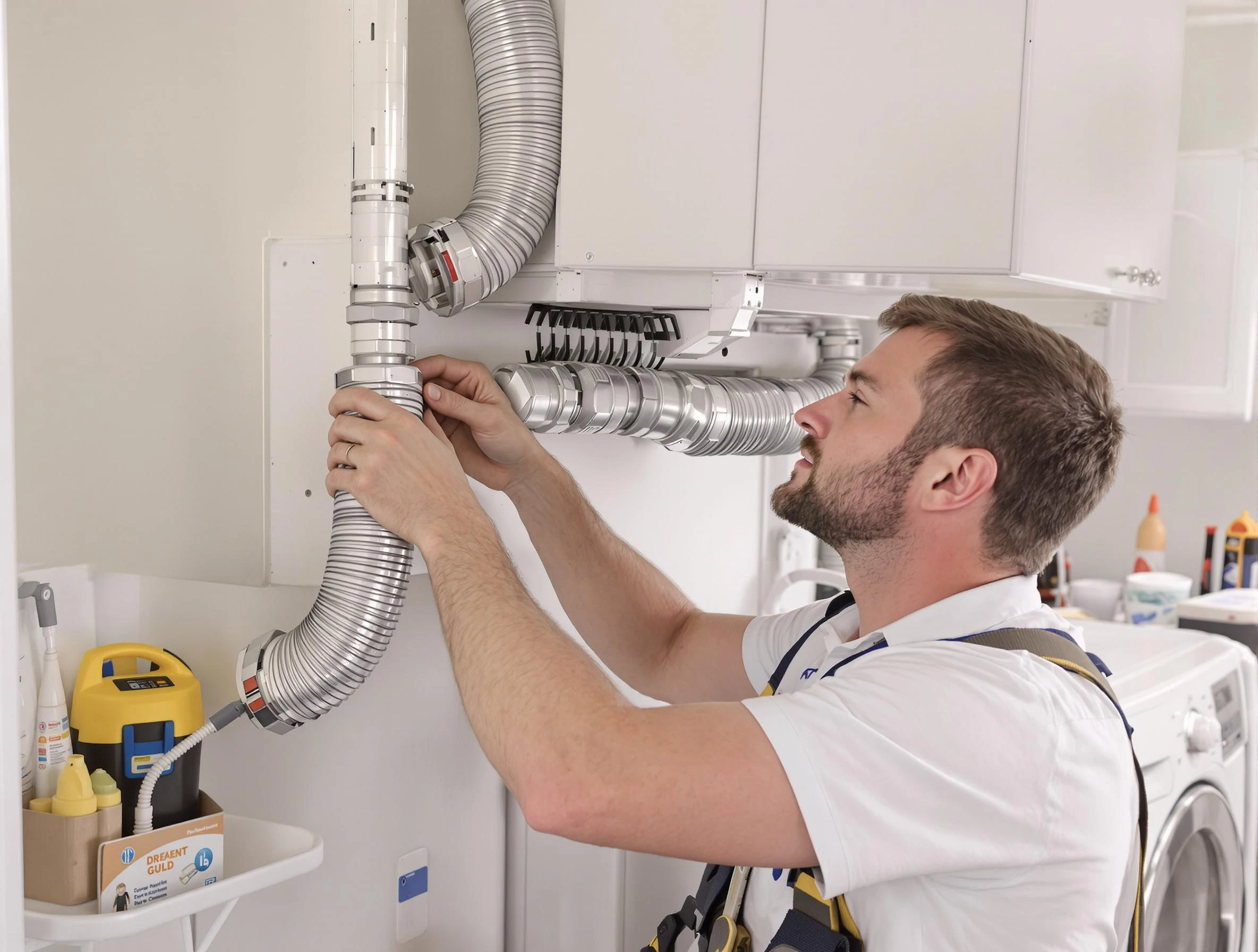 Professional dryer vent repair and installation by Wakefield Dryer Vent Cleaning in Wakefield