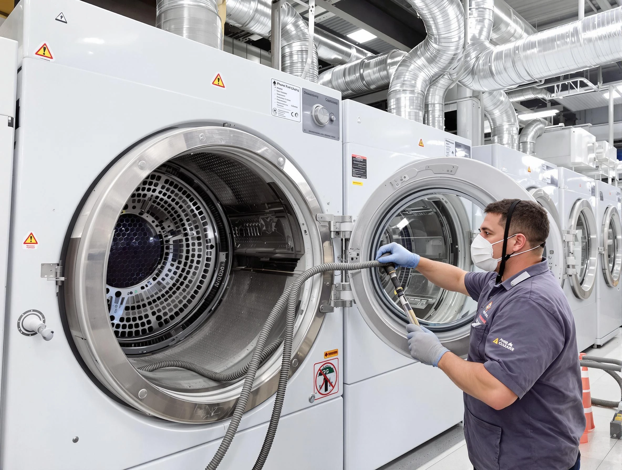 Industrial-grade dryer vent cleaning by Wakefield Dryer Vent Cleaning in Wakefield