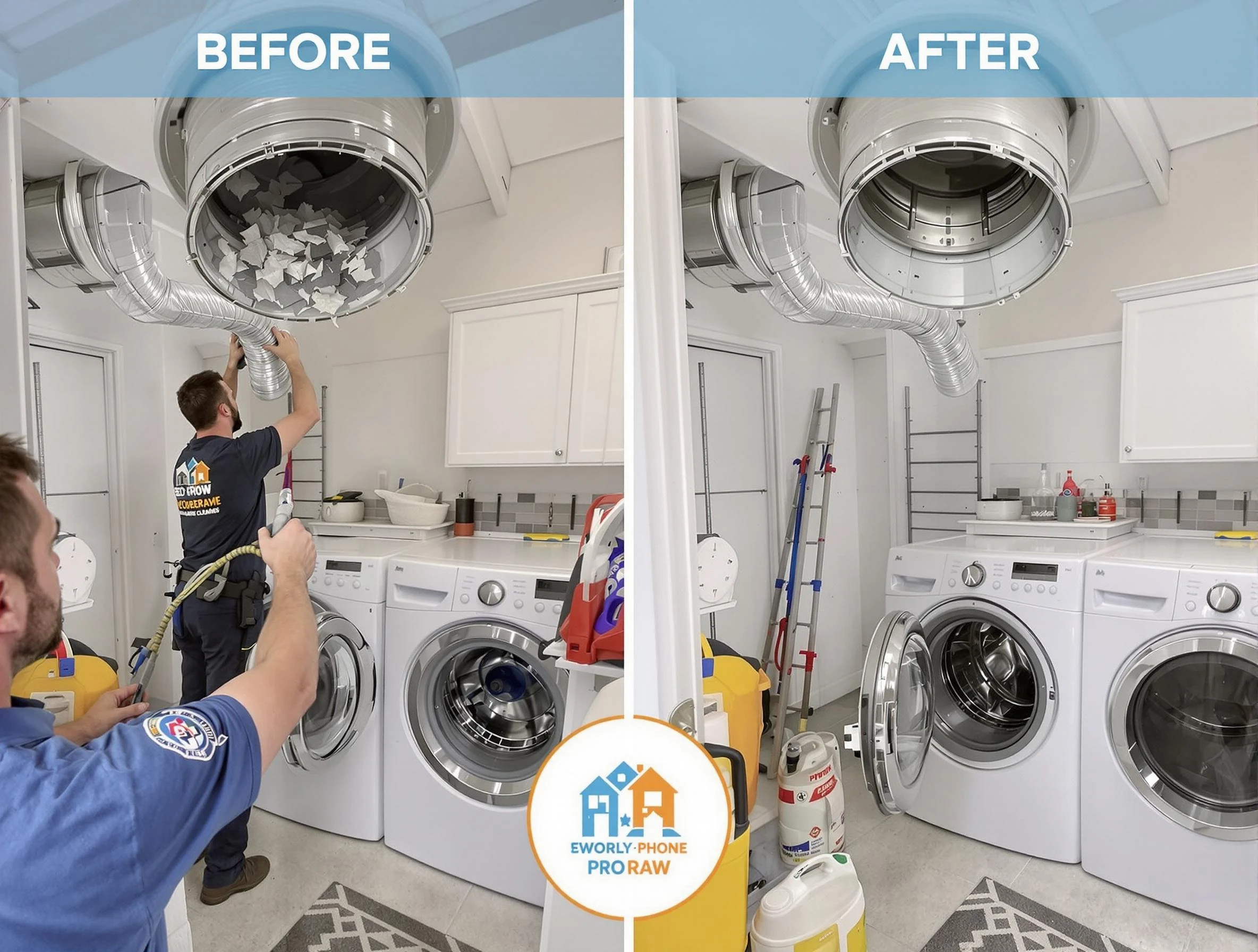 Residential dryer vent cleaning by Wakefield Dryer Vent Cleaning in Wakefield